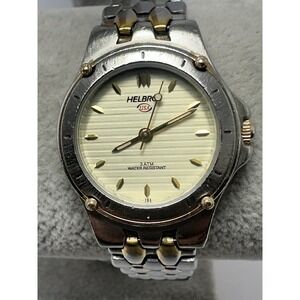 helbros USA 8251 New Battery Ladies Watch 27MM 5.75" K32‎
